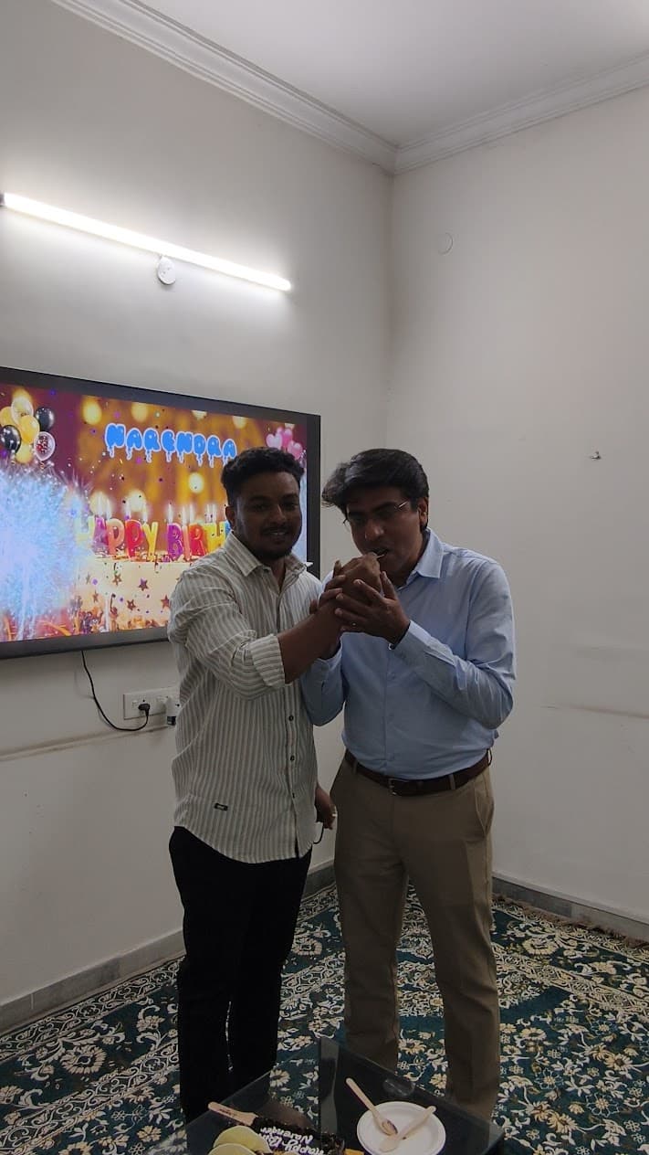 With Shabeer Sir