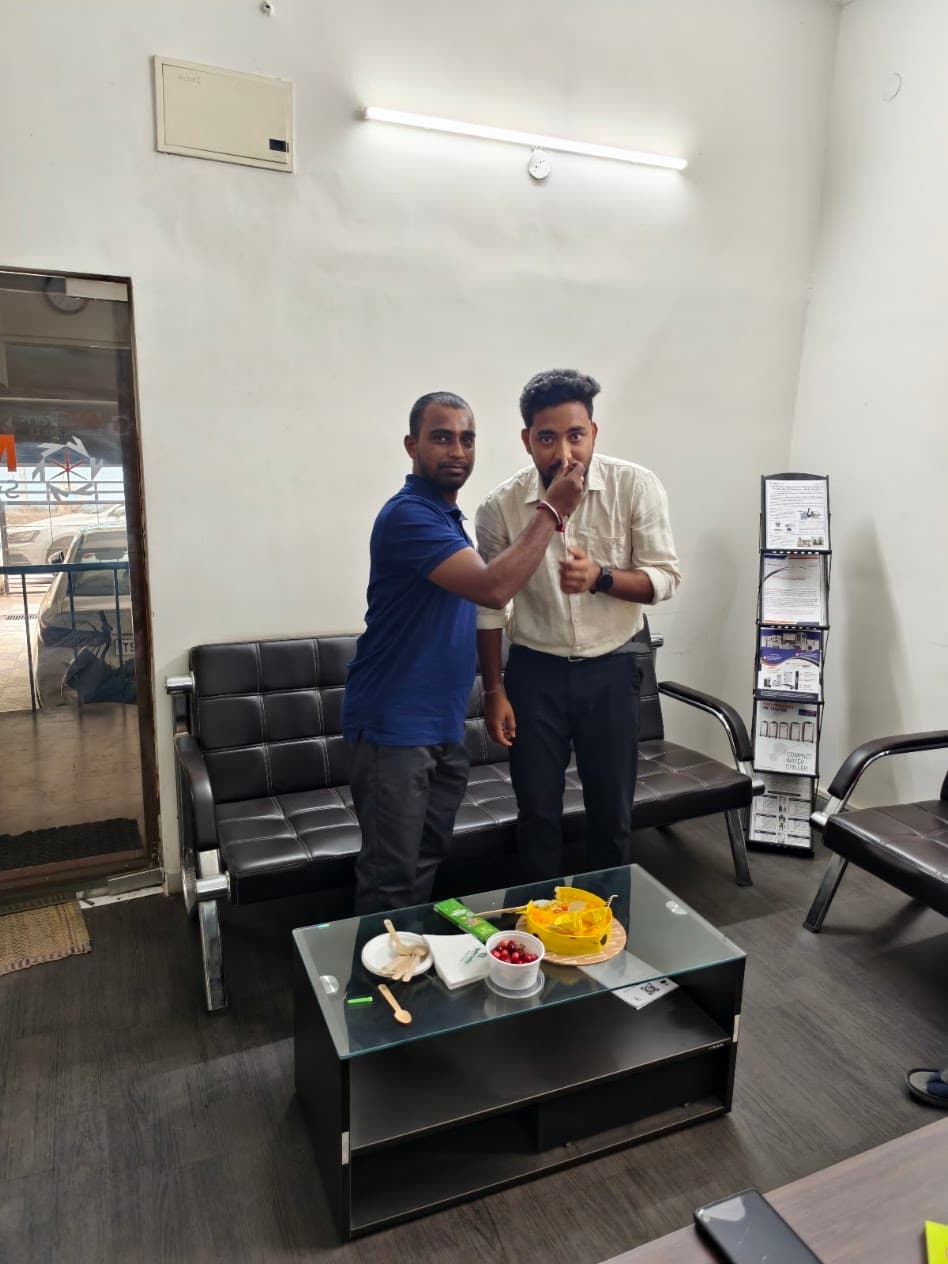 With Abhilash