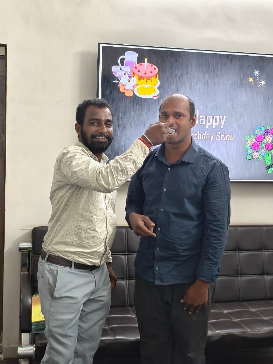 With Abhilash