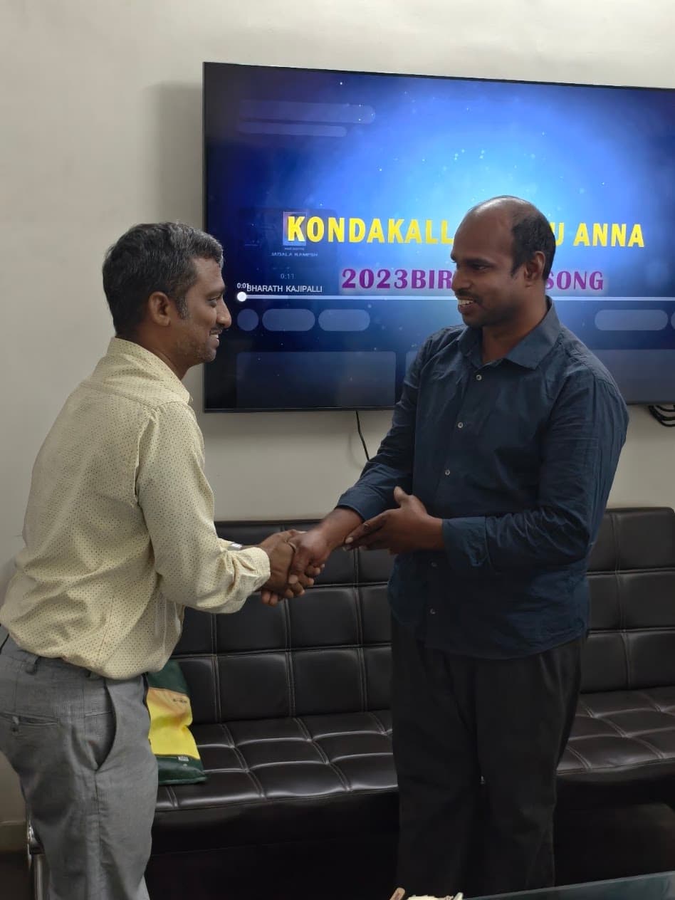 With Dr Devarajan Sir