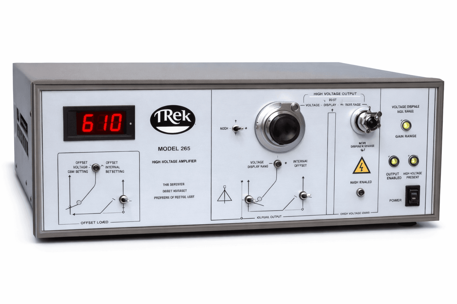 Trek 610E high voltage amplifier