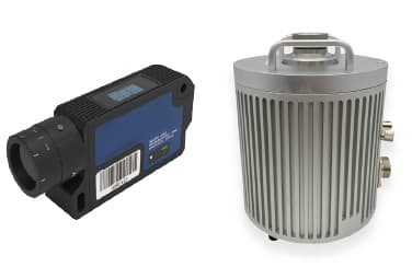 Laser vibrometer with high temperature block test box